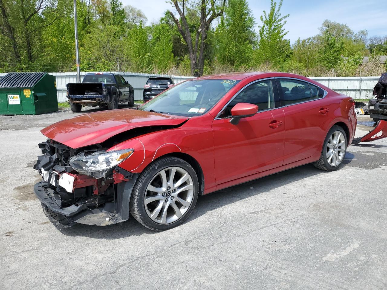 JM1GJ1V50F1216424 2015 Mazda 6 Touring