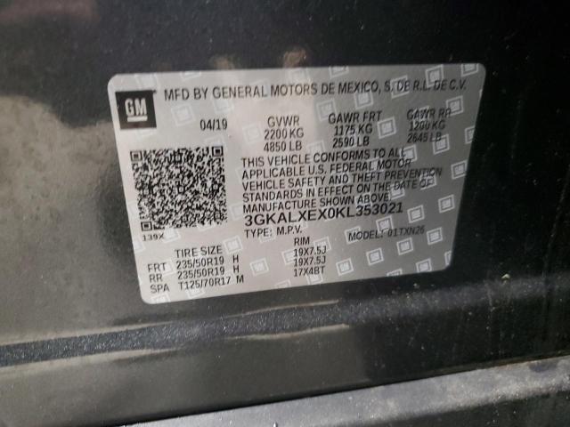 2019 GMC Terrain Denali VIN: 3GKALXEX0KL353021 Lot: 54680884