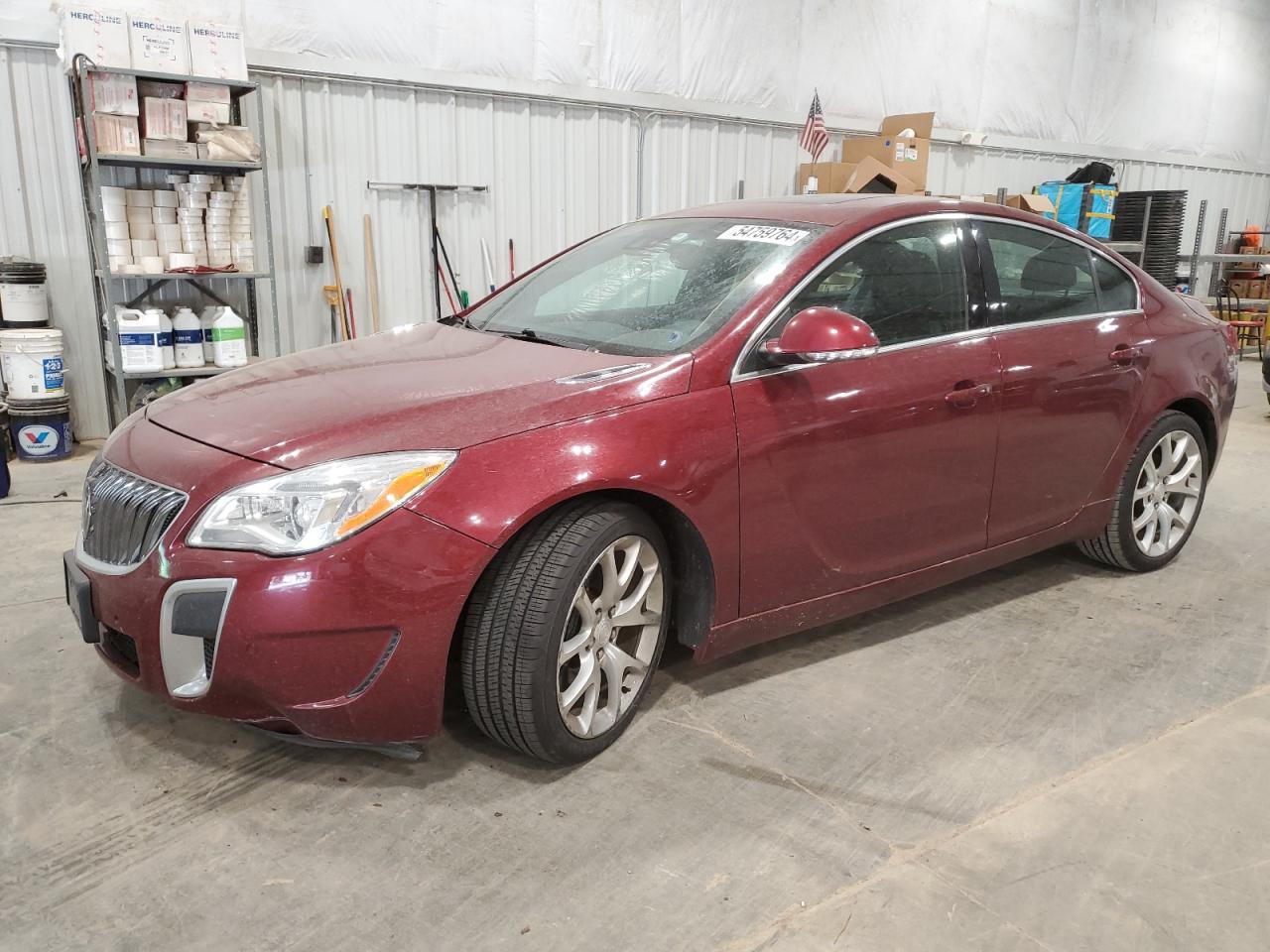 2G4GU5GXXG9114070 2016 Buick Regal Gs