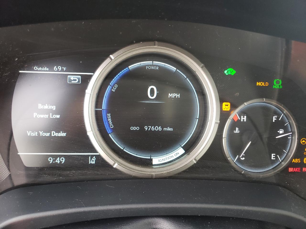 2T2BGMCA2KC038110 2019 Lexus Rx 450H Base