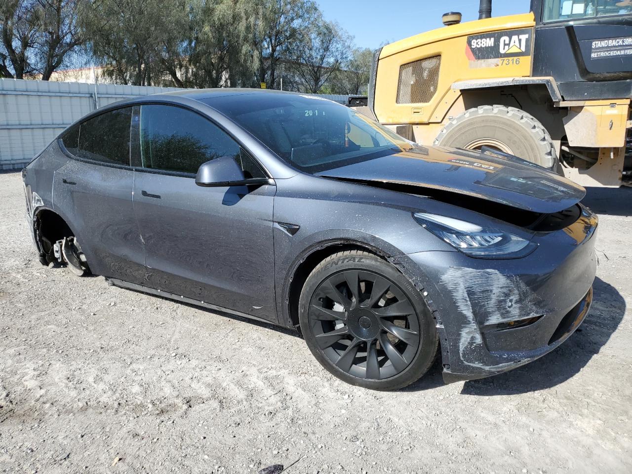 2021 Tesla Model Y vin: 5YJYGDEE7MF119973