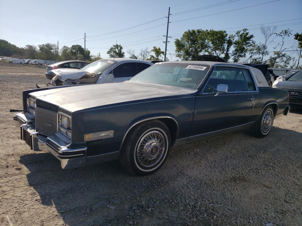 1G6EL5788FE673526 1985 Cadillac Eldorado