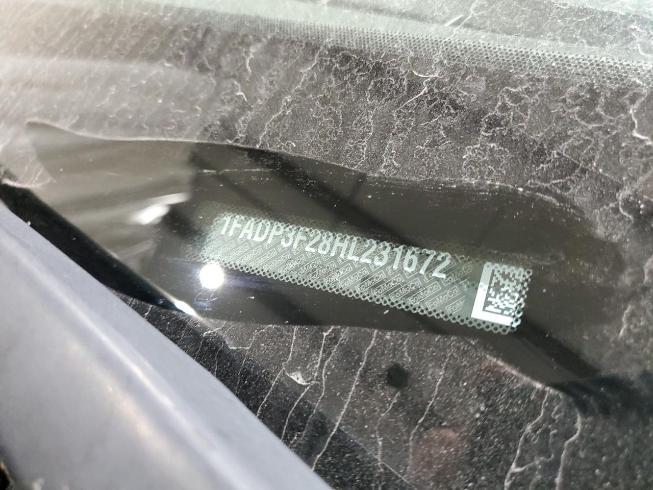 1FADP3F28HL231672 2017 Ford Focus Se