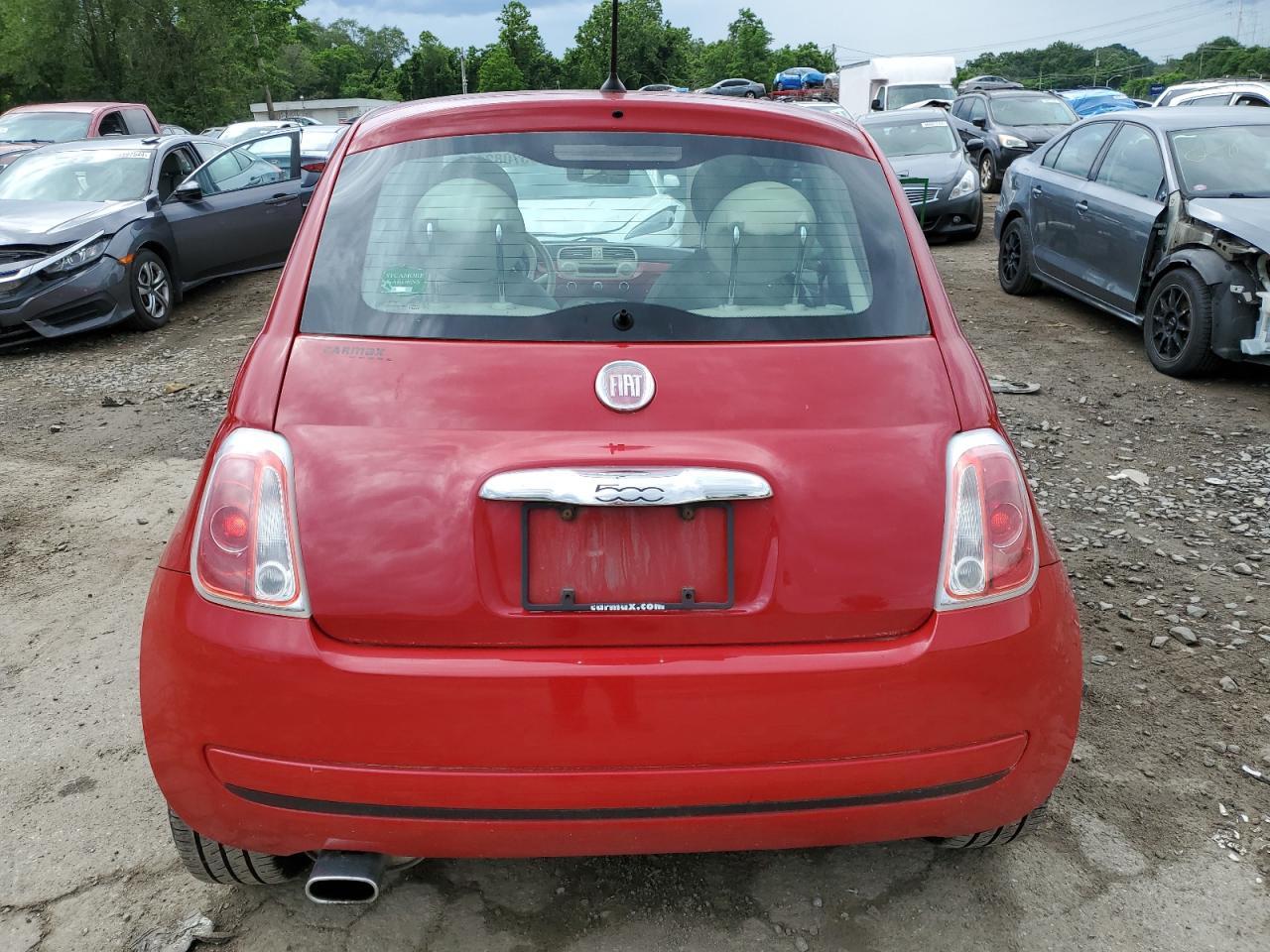 3C3CFFAR4CT296051 2012 Fiat 500 Pop