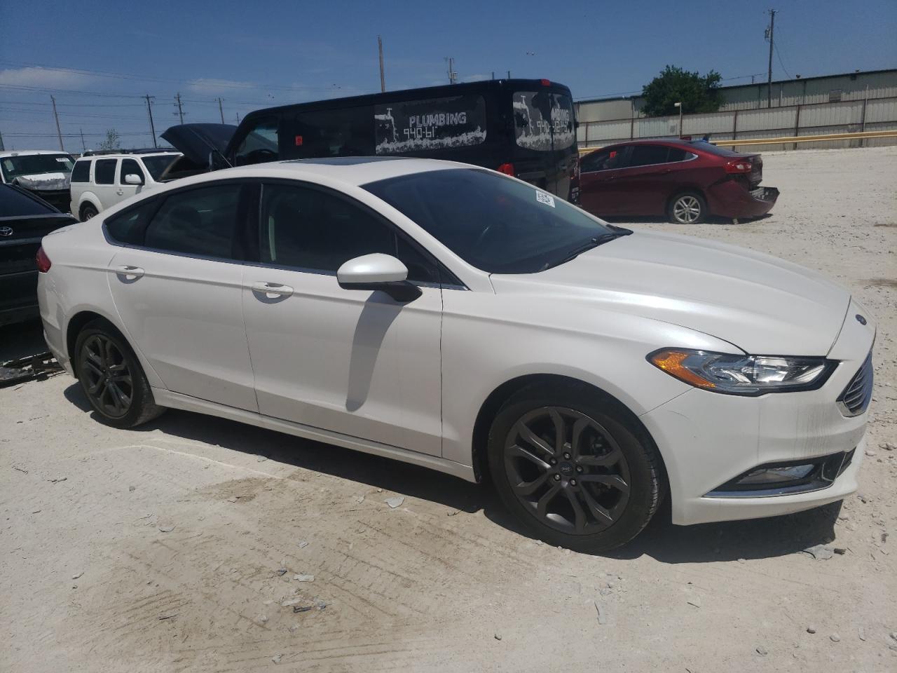 2018 Ford Fusion Se vin: 3FA6P0HD2JR178724