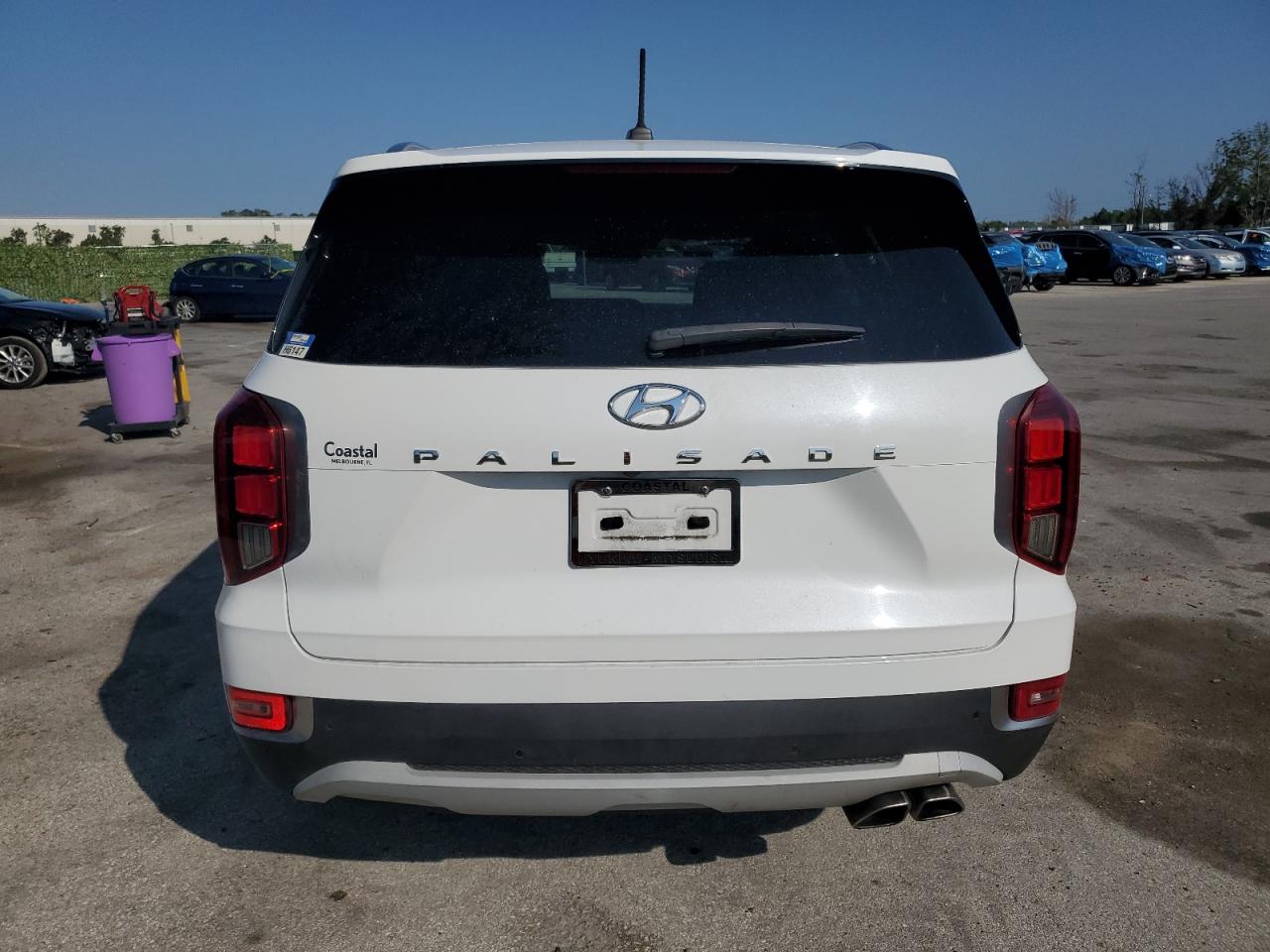 KM8R34HE7MU273601 2021 Hyundai Palisade Sel