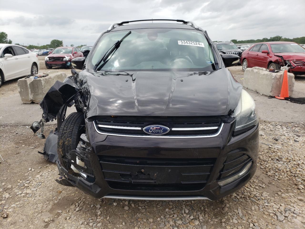 1FMCU9J98DUC70381 2013 Ford Escape Titanium