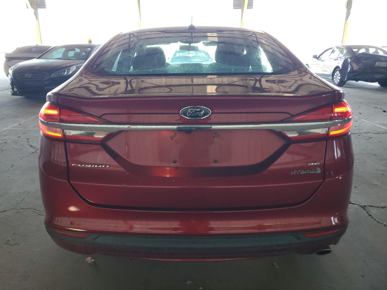 2018 Ford Fusion Se Hybrid vin: 3FA6P0LU3JR257455