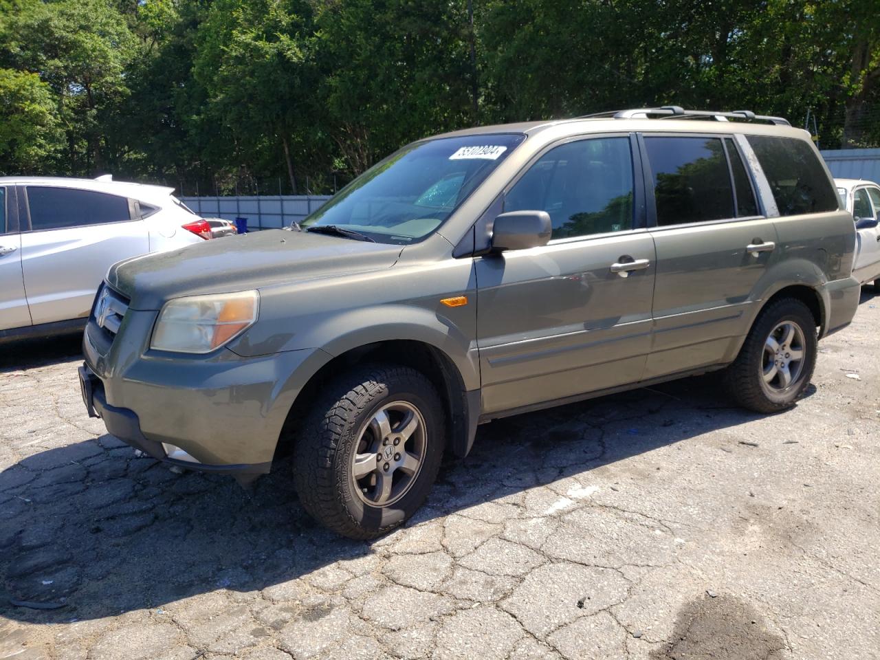 2HKYF18597H514322 2007 Honda Pilot Exl