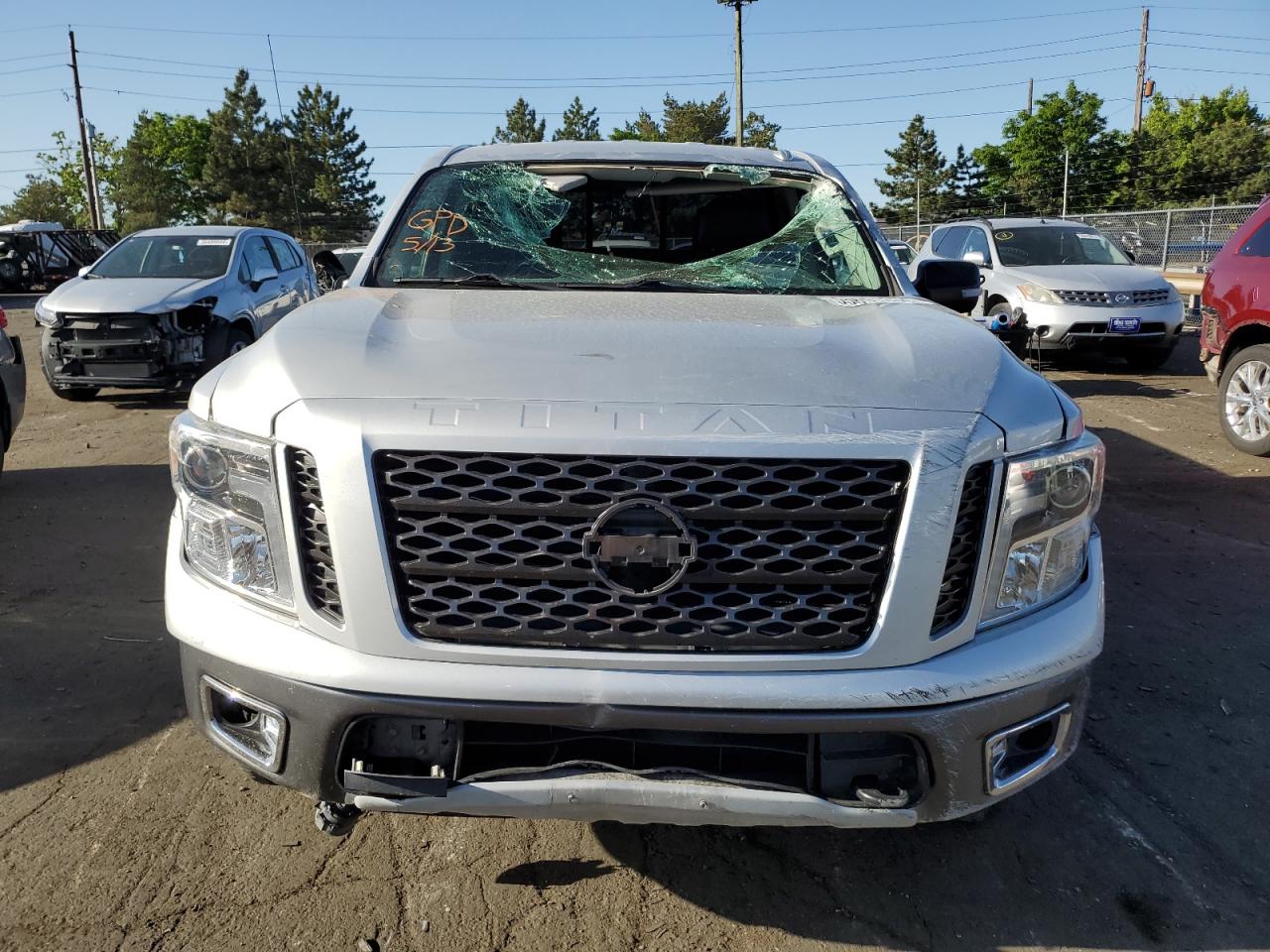 2017 Nissan Titan Sv vin: 1N6AA1E55HN553315