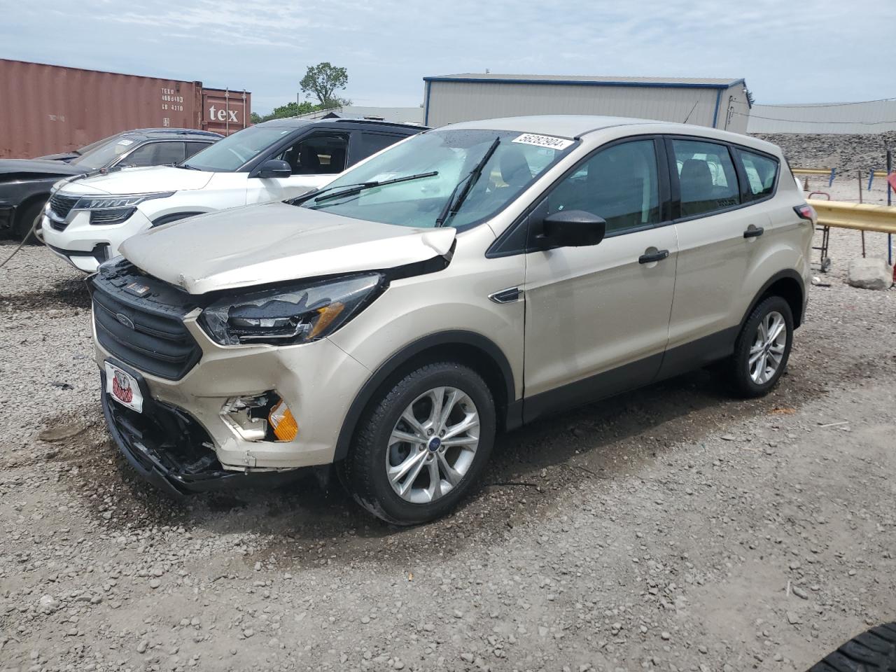 2018 Ford Escape S vin: 1FMCU0F75JUC73236