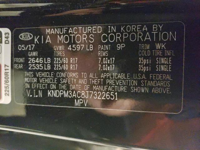 KNDPM3AC8J7322651 2018 KIA SPORTAGE - Image 13