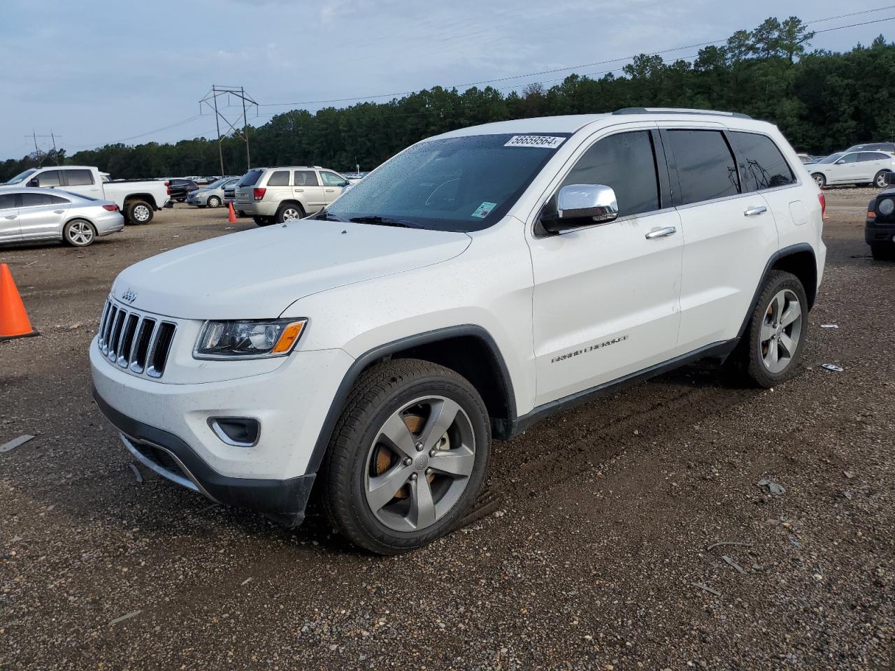 2014 Jeep Grand Cherokee Limited vin: 1C4RJEBM8EC583005