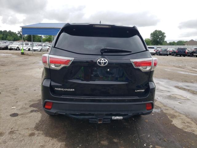 2014 Toyota Highlander Limited VIN: 5TDYKRFH4ES028032 Lot: 55009454