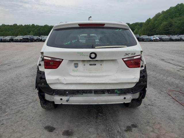 2011 BMW X3 xDrive28I VIN: 5UXWX5C56BL711776 Lot: 54683764