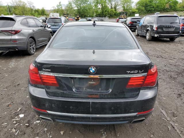 2013 BMW 740 Lxi VIN: WBAYF4C58DD127719 Lot: 54386184