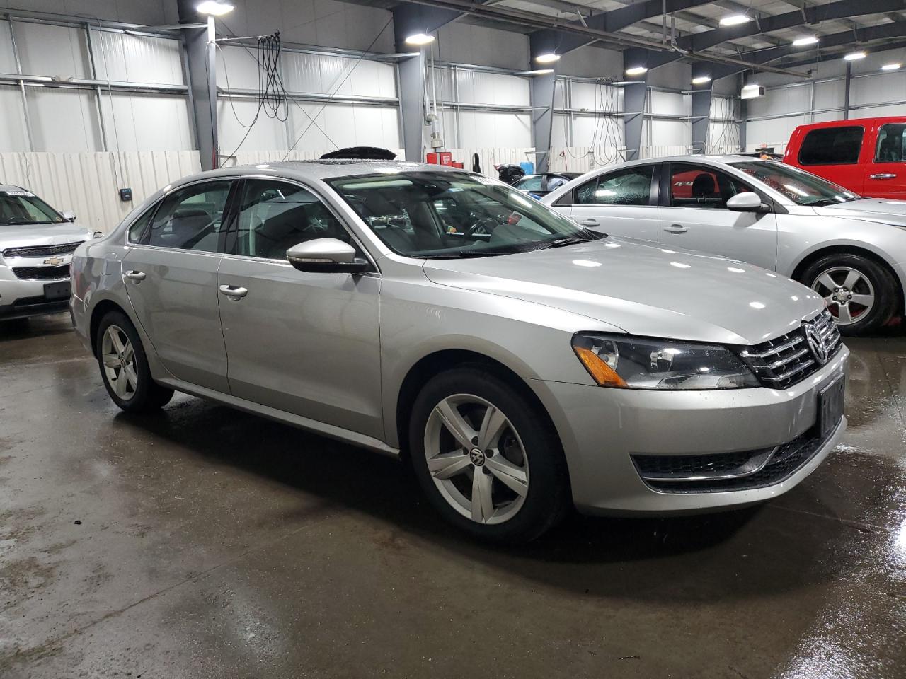 2012 Volkswagen Passat Se vin: 1VWBN7A34CC040495