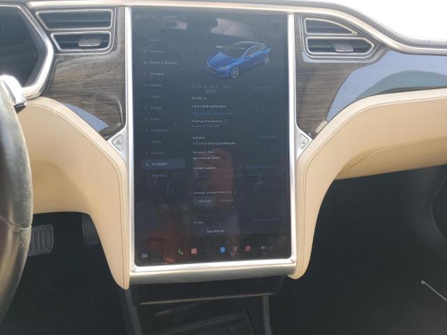 Хэтчбеки TESLA MODEL S 2014 Синий