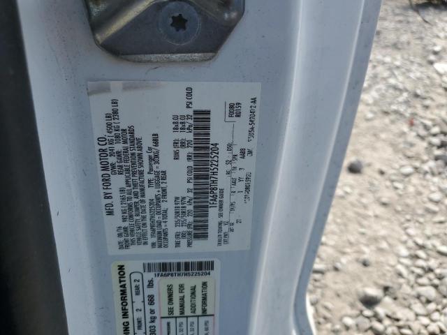 2017 Ford Mustang VIN: 1FA6P8TH7H5225204 Lot: 52844444