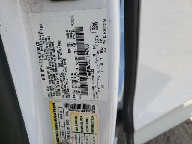 3FA6P0G72GR194703 2016 FORD FUSION - Image 13