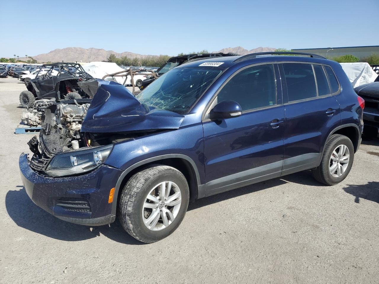 2016 Volkswagen Tiguan S vin: WVGAV7AX8GW524901