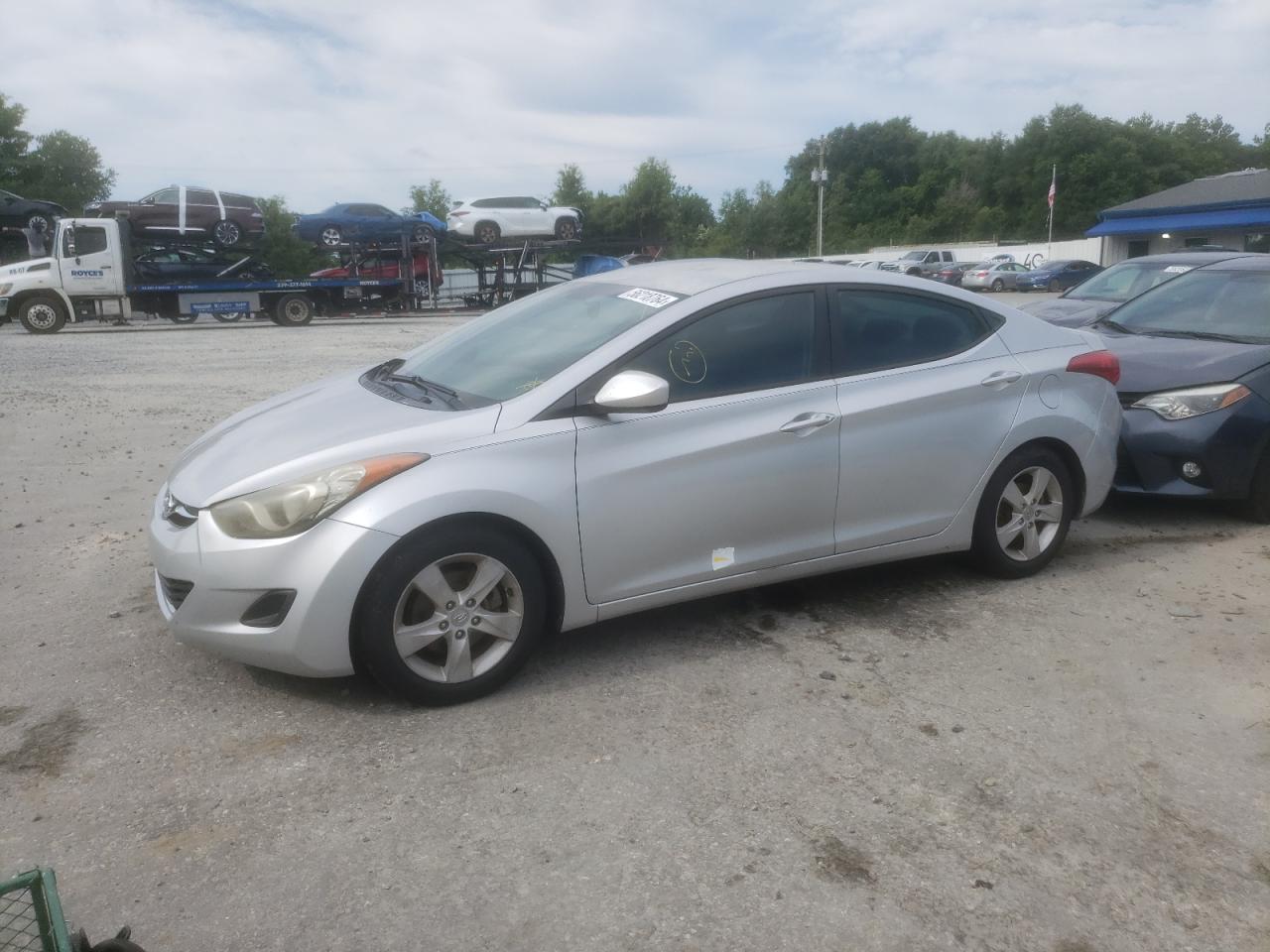 KMHDH4AE2BU128419 2011 Hyundai Elantra Gls