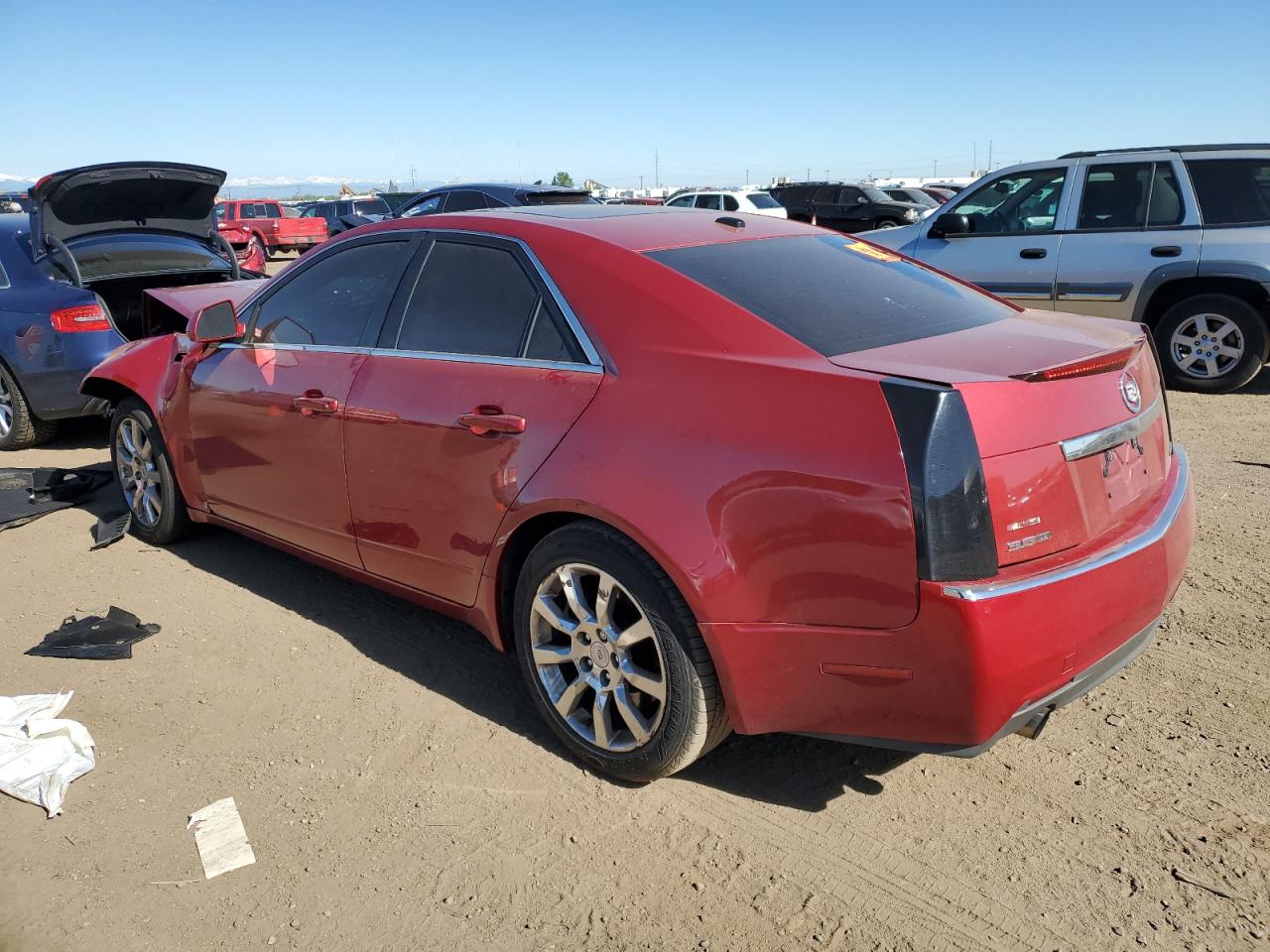 1G6DP57V380125343 2008 Cadillac Cts Hi Feature V6