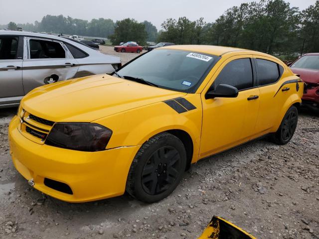 2012 Dodge Avenger Se VIN: 1C3CDZAB2CN325332 Lot: 54805204