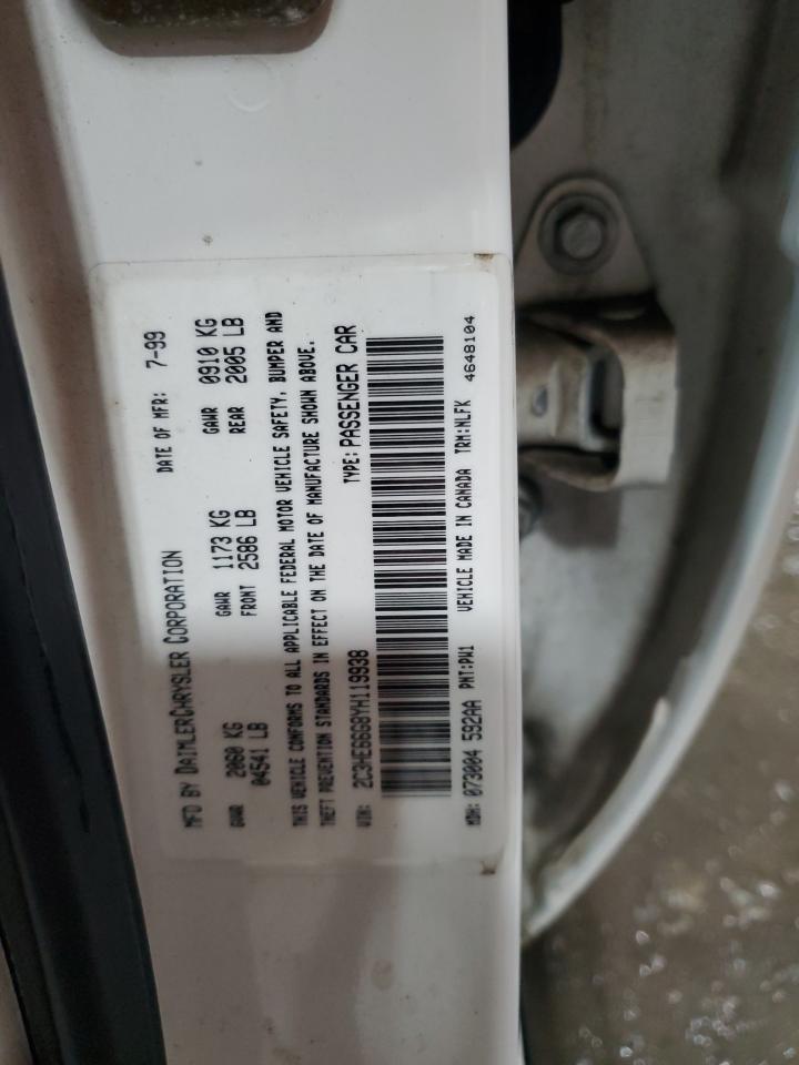 2C3HE66G8YH119938 2000 Chrysler 300M