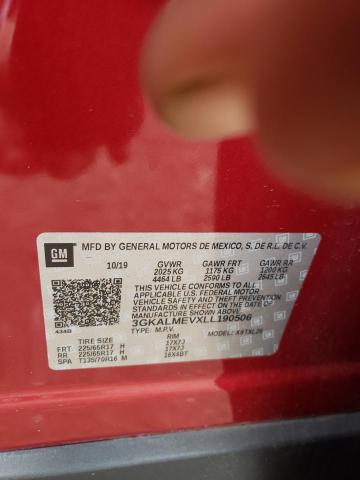 2020 GMC Terrain Sle VIN: 3GKALMEVXLL190506 Lot: 56075444