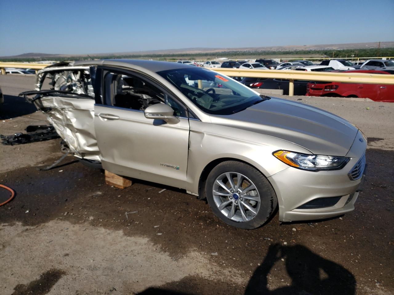 2017 Ford Fusion Se Hybrid vin: 3FA6P0LUXHR400475