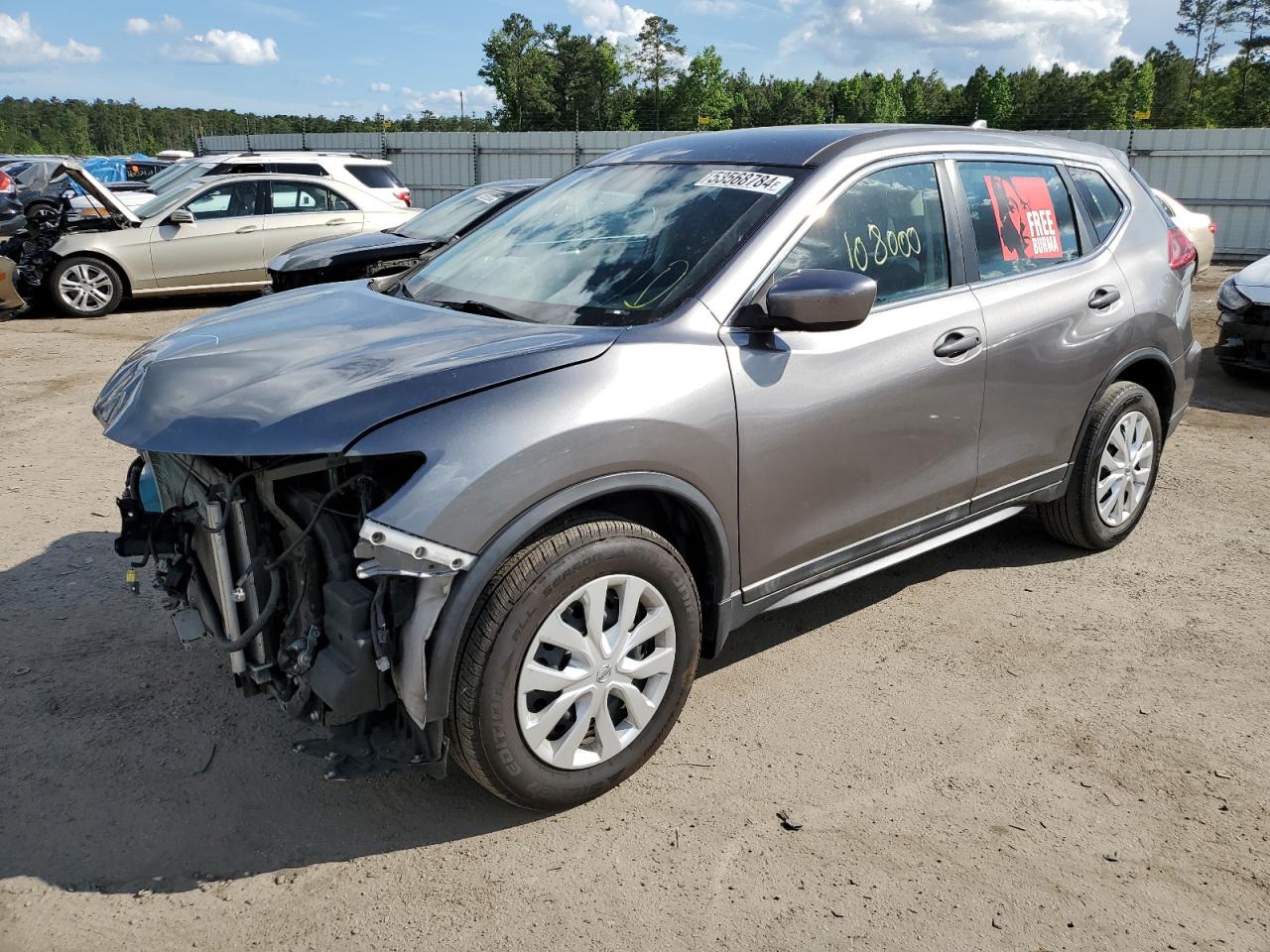 2018 Nissan Rogue S vin: 5N1AT2MV8JC771895