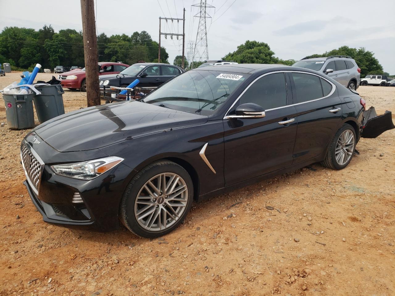 KMTG34LA0MU066825 2021 Genesis G70 Elite