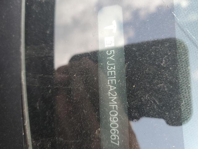 2021 TESLA MODEL 3 - 5YJ3E1EA2MF090667