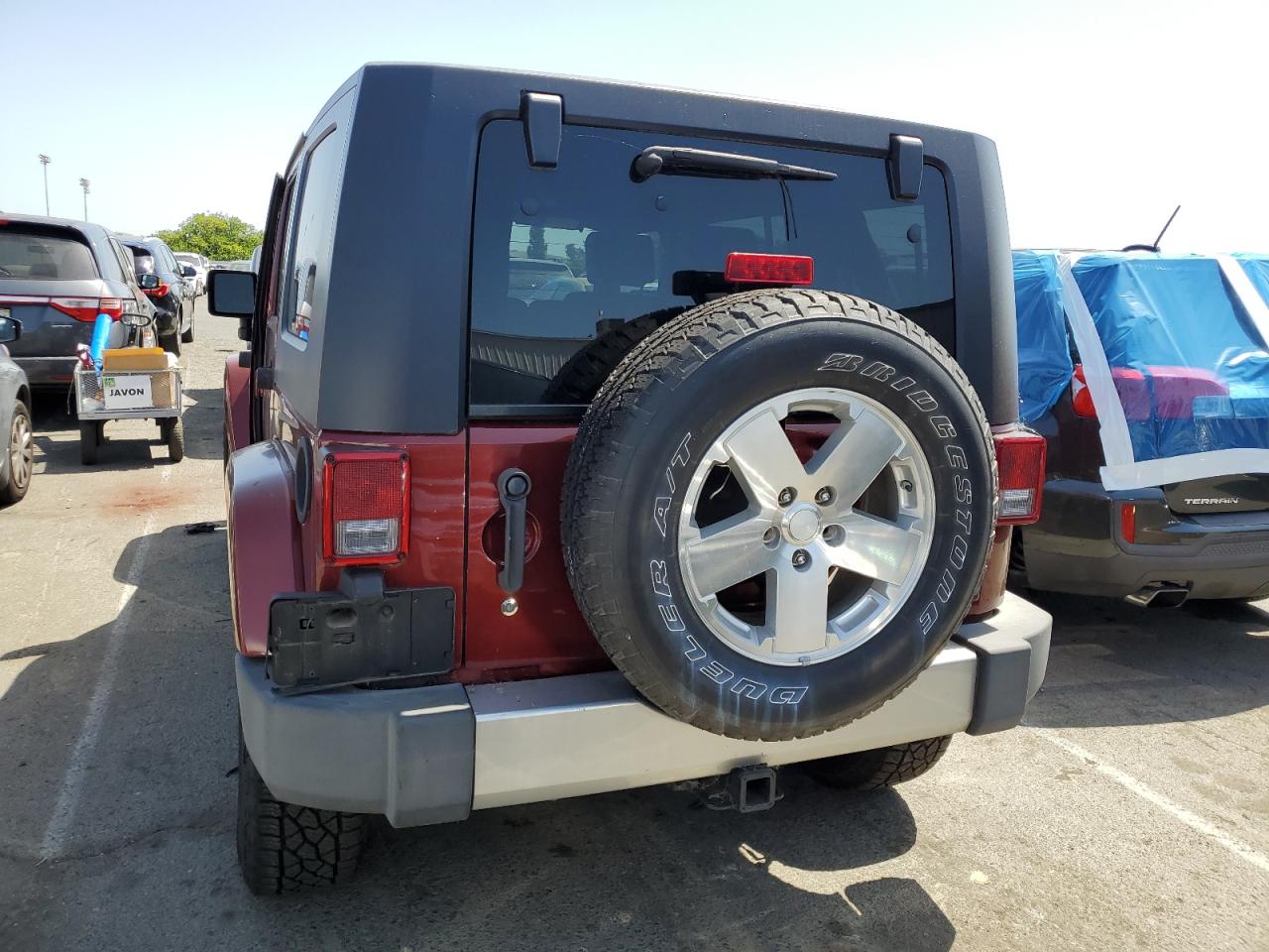 1J8GA59158L650384 2008 Jeep Wrangler Unlimited Sahara