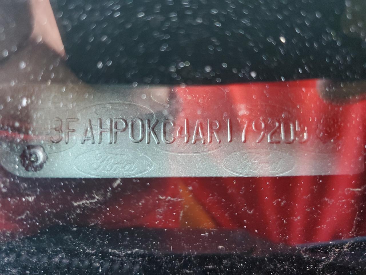 3FAHP0KC4AR179205 2010 Ford Fusion Sport