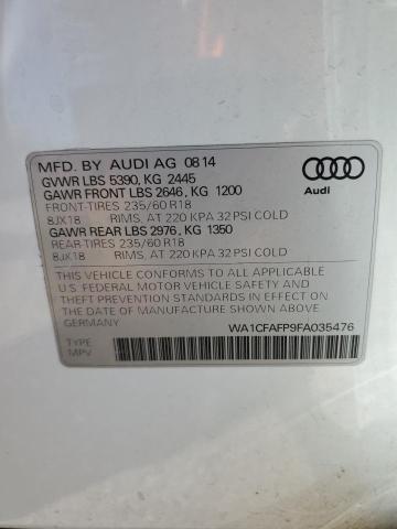 VIN WA1CFAFP9FA035476 2015 Audi Q5, Premium no.13