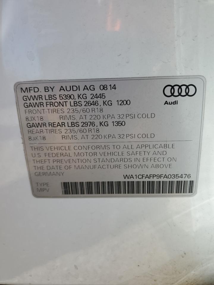 WA1CFAFP9FA035476 2015 Audi Q5 Premium