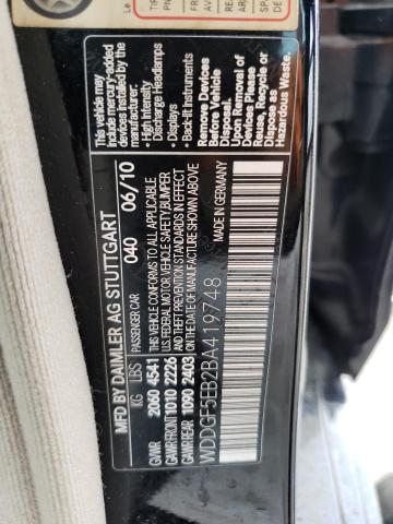 2011 Mercedes-Benz C 300 VIN: WDDGF5EB2BA419748 Lot: 53760324