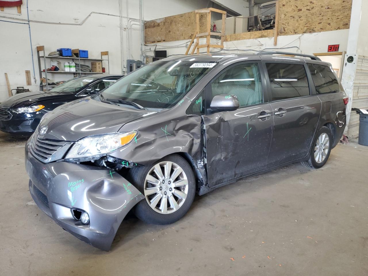 2015 Toyota Sienna Xle vin: 5TDDK3DCXFS111470