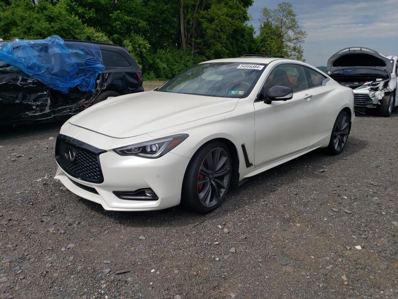 JN1FV7LL3NM680828 2022 Infiniti Q60 Red Sport 400