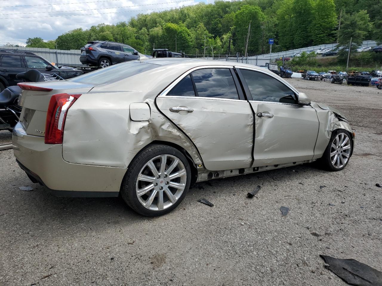 2013 Cadillac Ats Luxury vin: 1G6AH5RX0D0153013