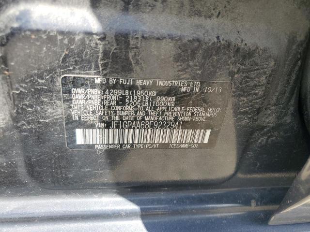 2014 Subaru Impreza VIN: JF1GPAA68E9232941 Lot: 56518684