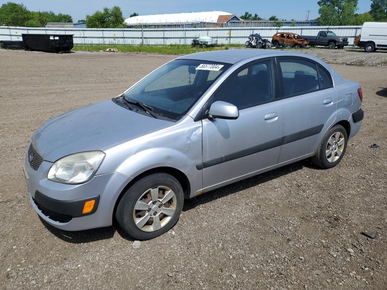 KNADE123176256653 2007 Kia Rio Base