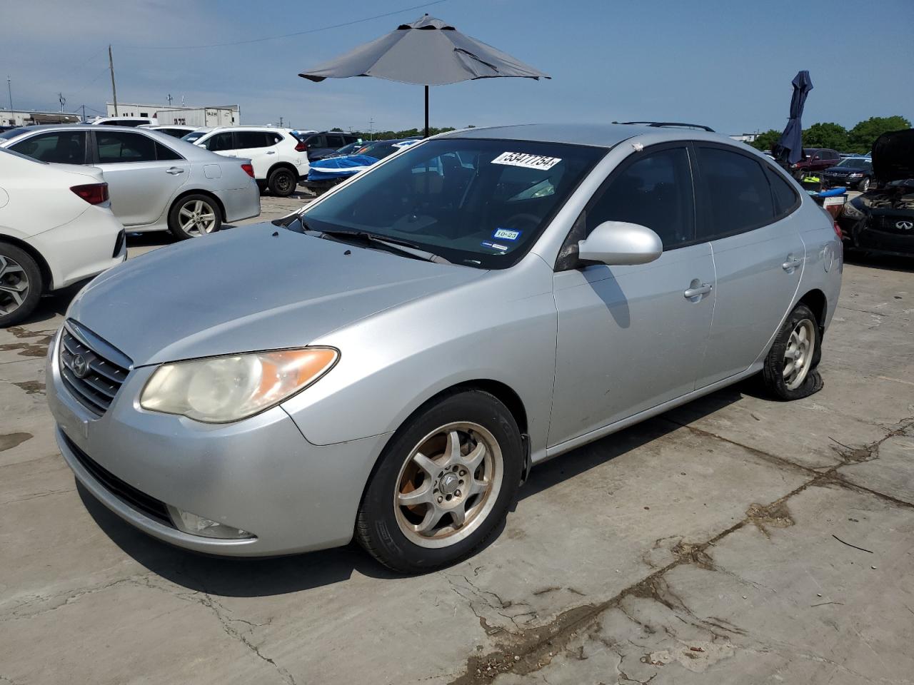 KMHDU46D28U388338 2008 Hyundai Elantra Gls