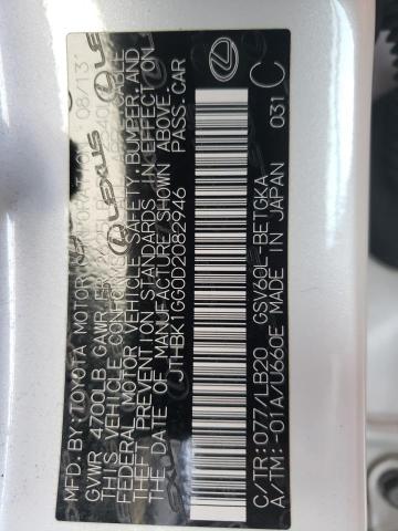 2013 Lexus Es 350 VIN: JTHBK1GG0D2082946 Lot: 53781714