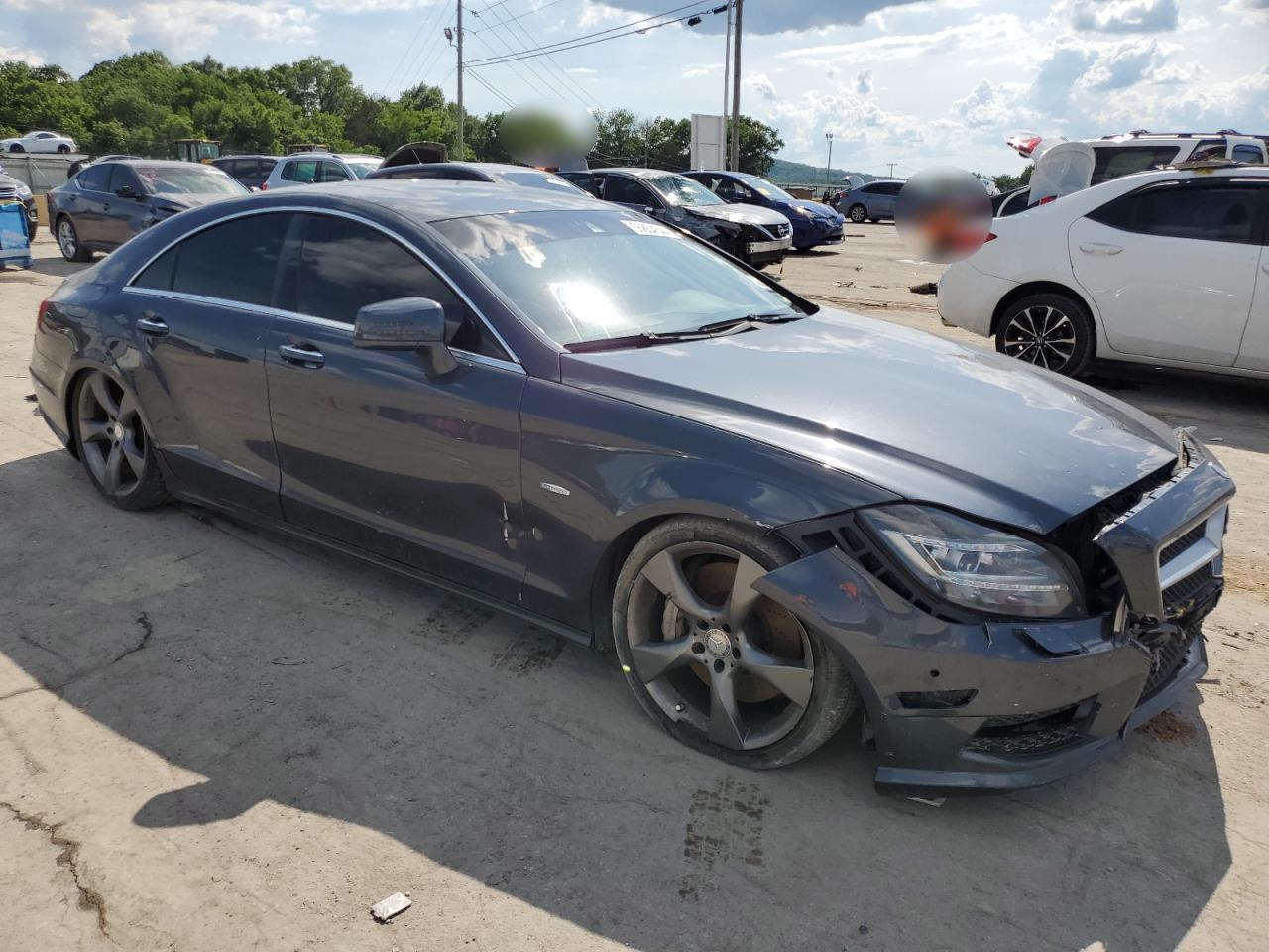 WDDLJ7DB9CA007998 2012 Mercedes-Benz Cls 550