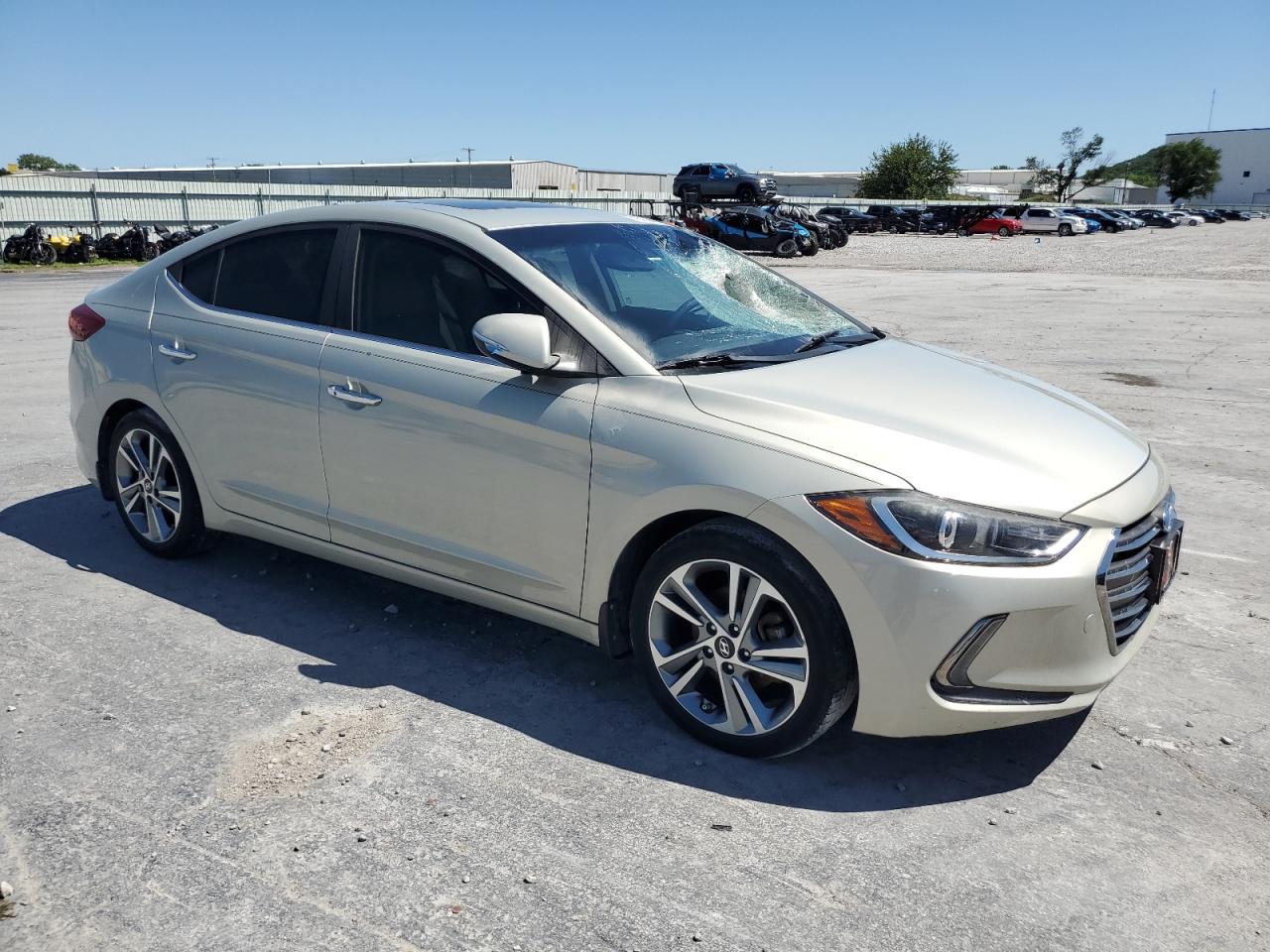 KMHD84LF6HU164760 2017 Hyundai Elantra Se