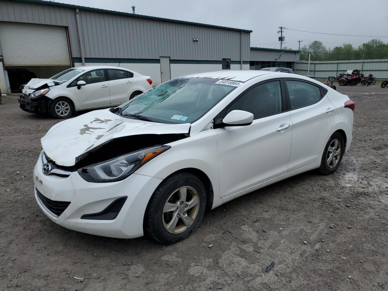 5NPDH4AE0EH517580 2014 Hyundai Elantra Se