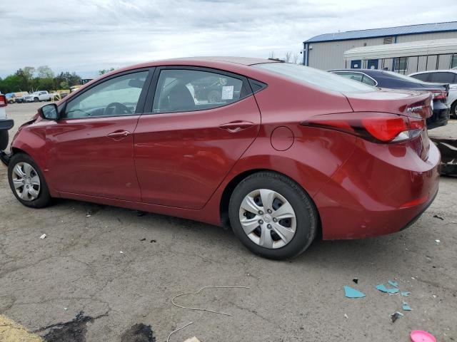 2016 Hyundai Elantra Se VIN: 5NPDH4AEXGH742320 Lot: 54016824